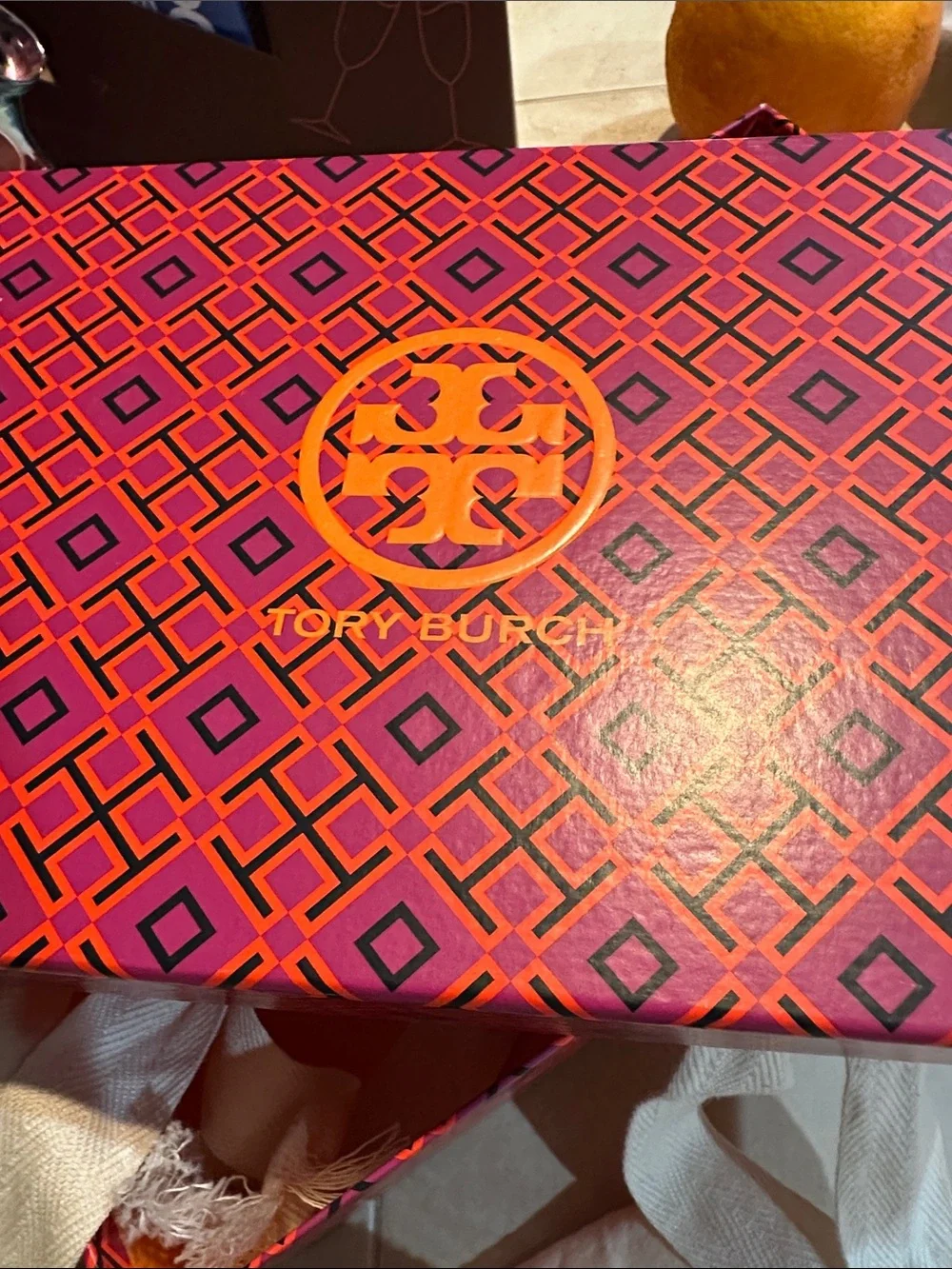 Tory Burch Worn Once in Tory Burch  Box with Duster